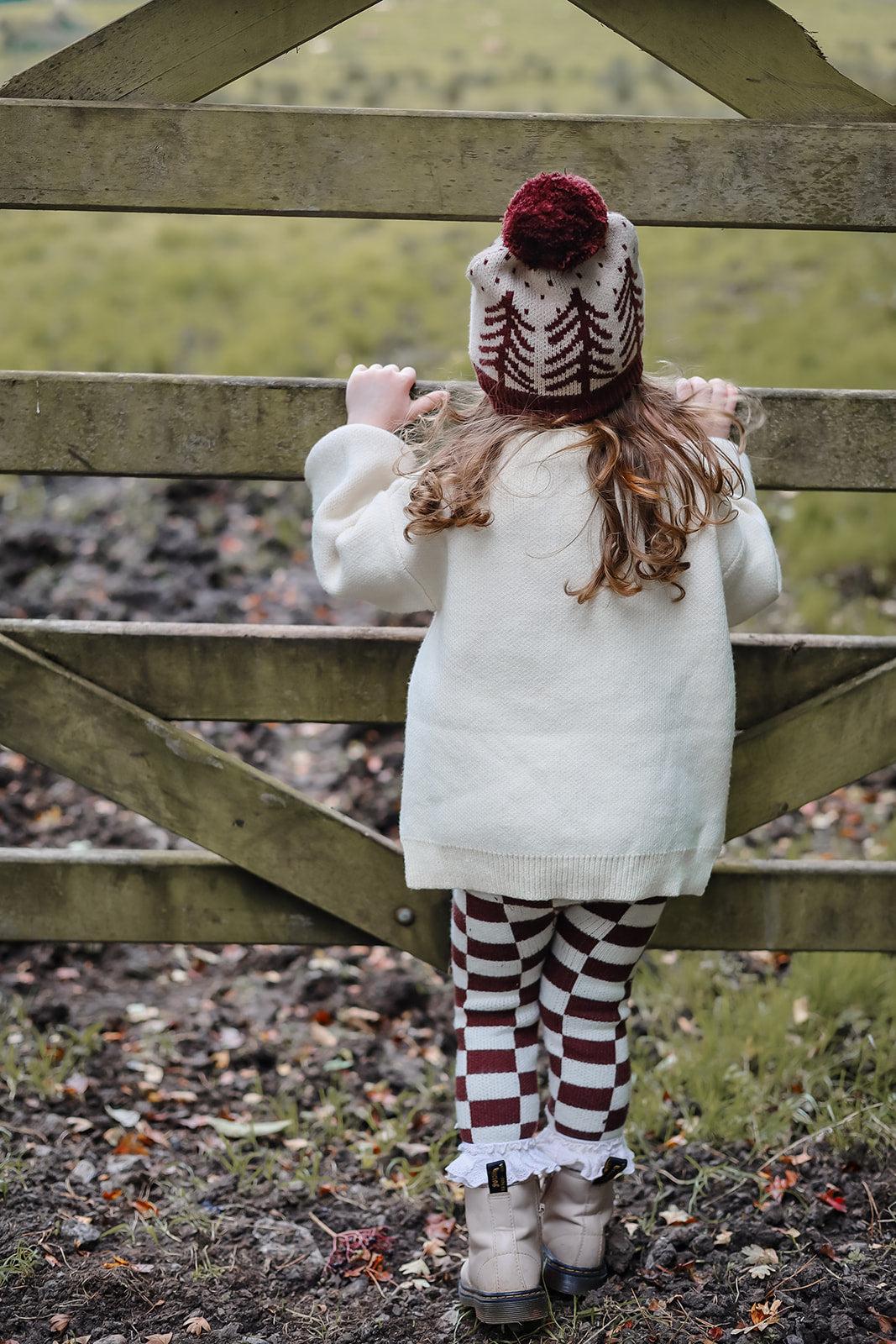 Checkered Bamboo Leggings